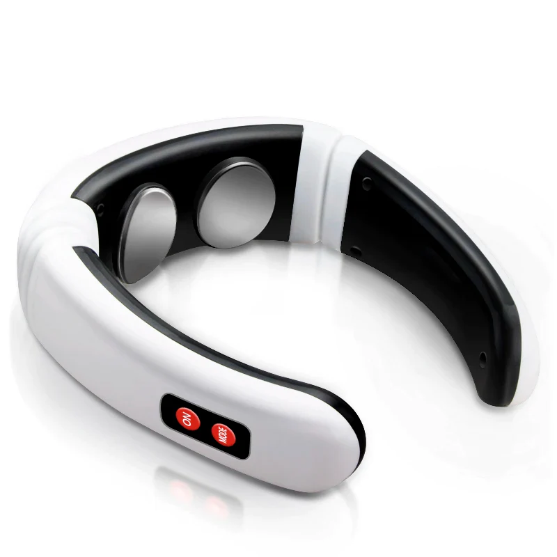 "Electric Neck Massager with Magnetic Therapy for Muscle Relaxation"